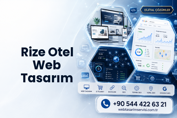 Rize Otel Web Tasarım